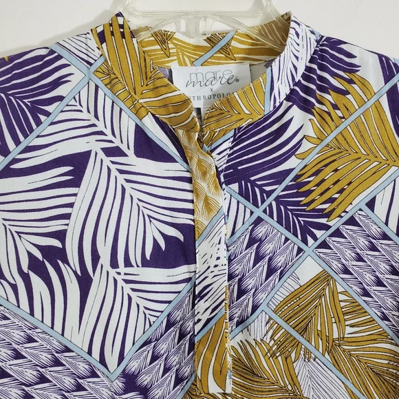 NWT Anthropologie x Mare Mare Lynda Maxi Dress XS Boho Cottagecore Floral - Picture 7 of 14